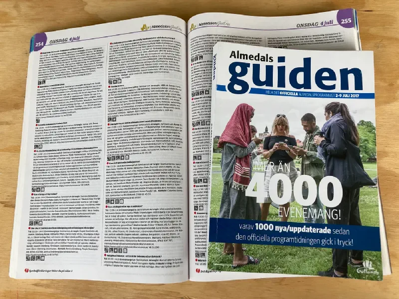 Programs from 2017 and 2018